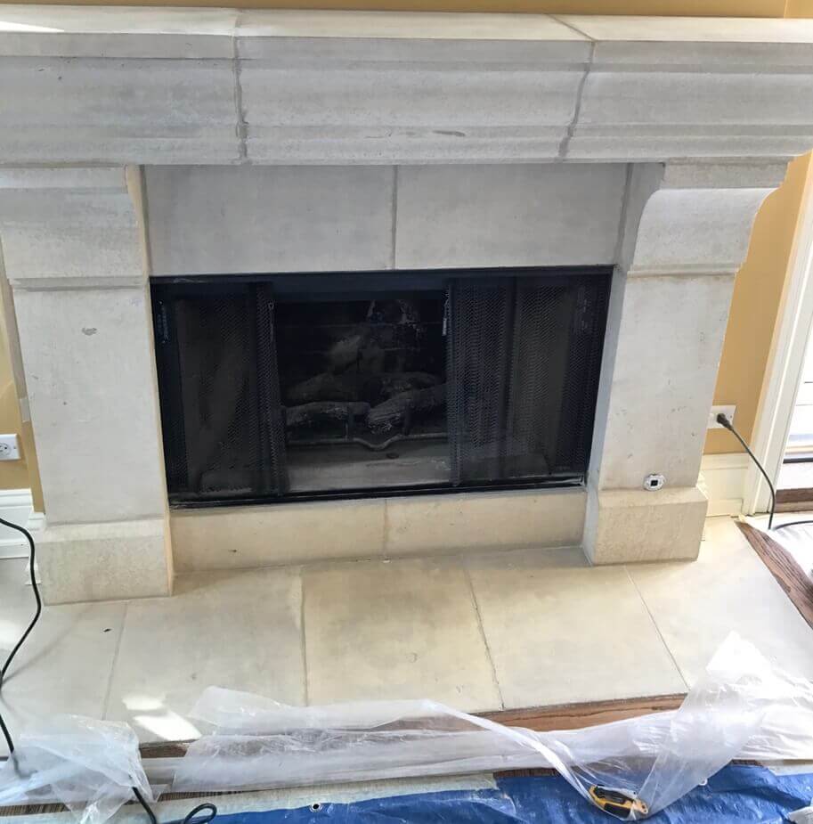 Fireplace Restoration Polishing Chicago IL