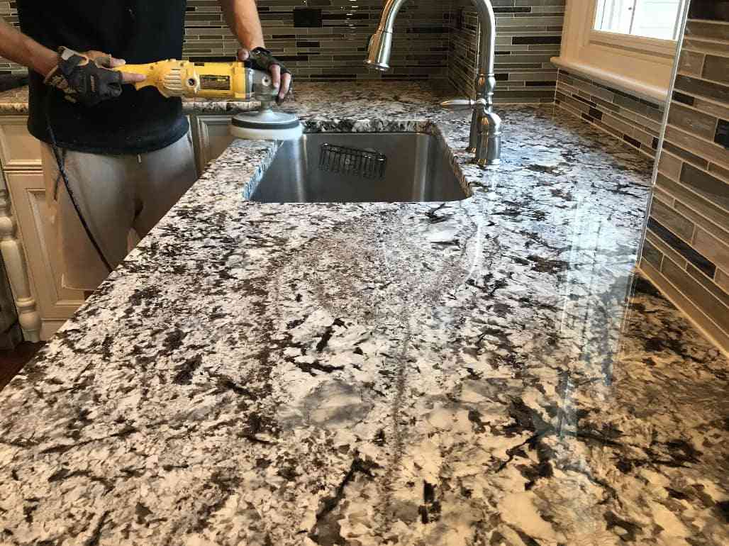 Vanity Polishing Countertop Resurfacing Or Restoration