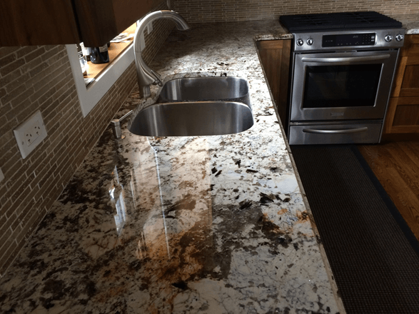 Granite Polishing Cleaning Resurfacing Chip Repair Chicago