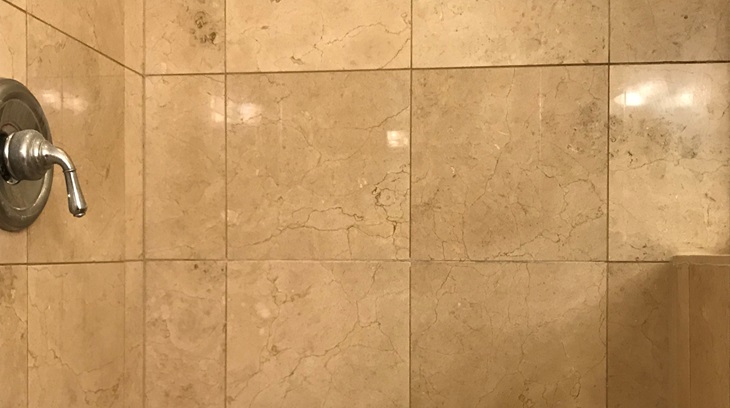 Marble Shower Cleaning